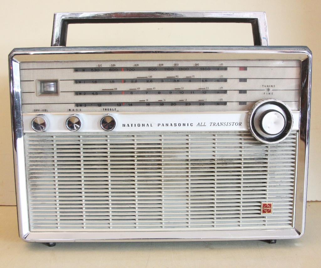 National Panasonic T-100D World Wide Radio / 1965 - 1967, Ophalen of Verzenden, Zo goed als nieuw, Radio
