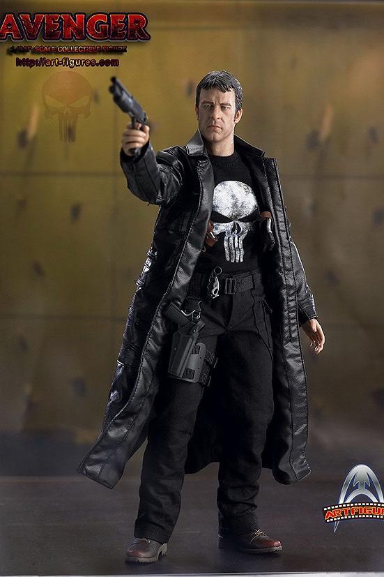 Art Figures Marvel The Punisher 2004 Avenger AF005, Envoi, Comme neuf