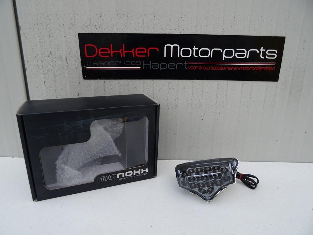 Monoxx Smoke Achterlicht Yamaha FZ6 2004-2005-2006-2007-2008, Motos, Neuf, -, -, -