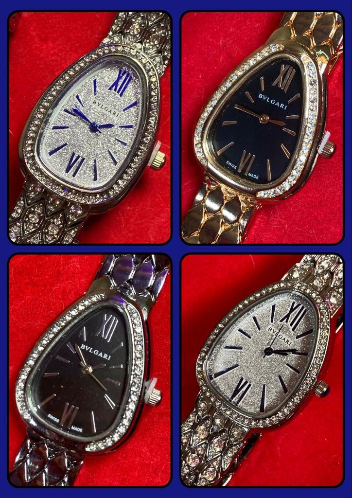 Bvlgari Serpenti Sedutori dameshorloge quartz, Antiek en Kunst, Ophalen of Verzenden