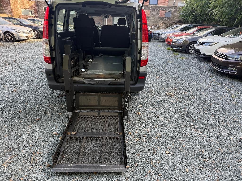 Mercedes Vito PMR Clim 188km 1ste hands Carnet mogelijk 9Pl, Auto's, Bestelwagens en Lichte vracht, 4 deurs, Mercedes-Benz, Bedrijf