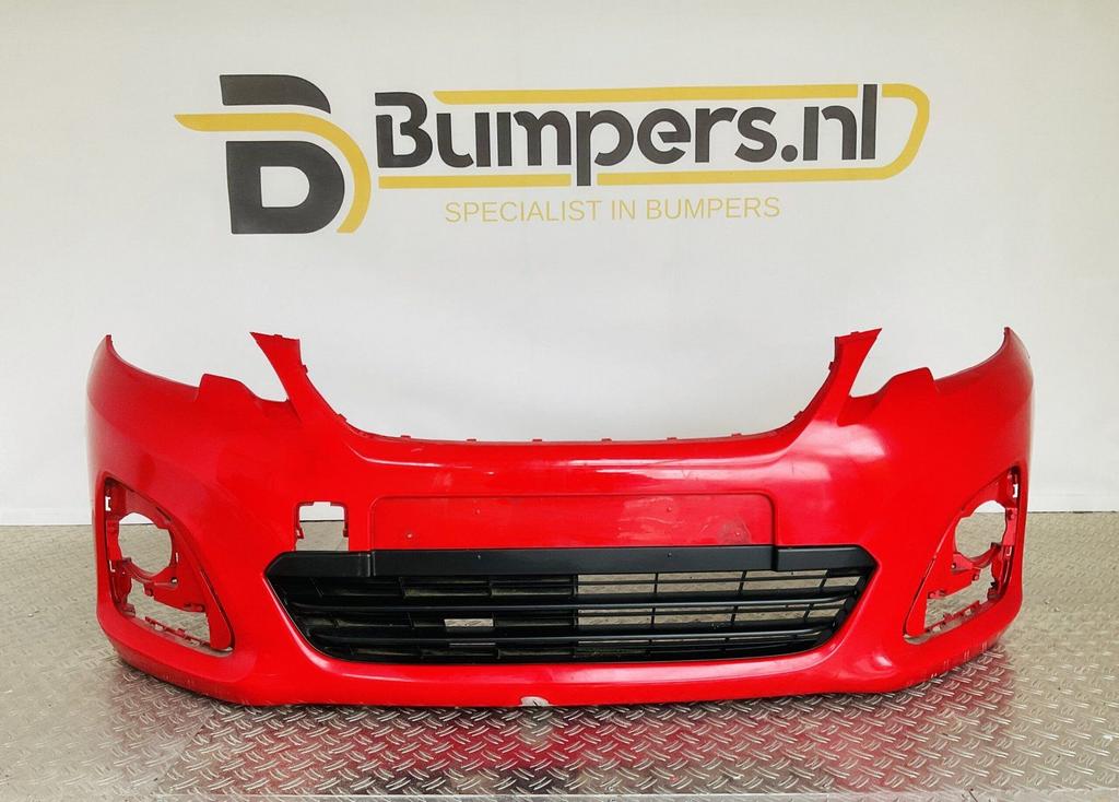 BUMPER Peugeot 108 2014-2024 52119-OH150 VOORBUMPER 2-J6-128, Utilisé, 6 mois de garantie, Avant, Enlèvement ou Envoi