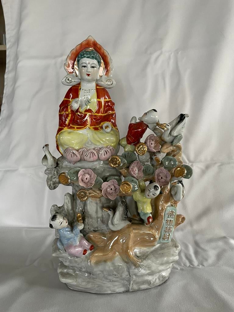 Chinees porseleinen beeld van Guan Yin, Antiek en Kunst, Ophalen