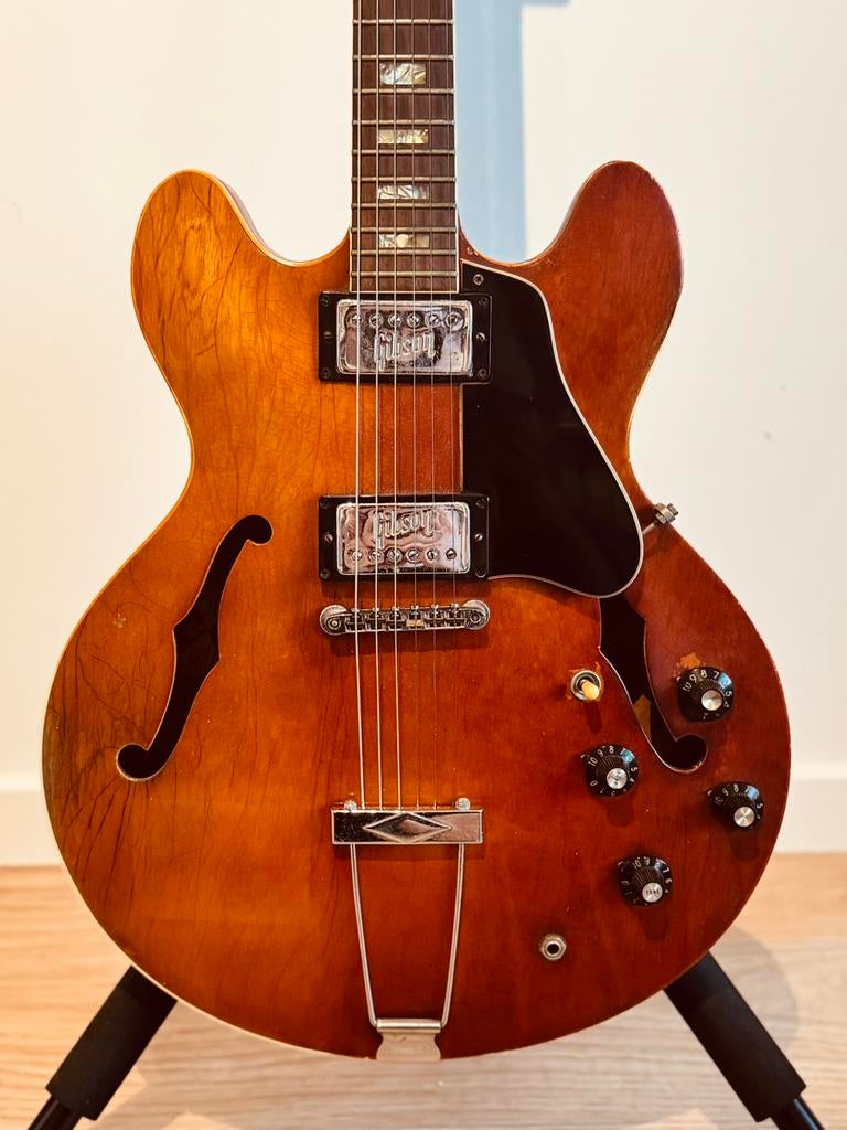 Gibson ES-340 uit 1973, Muziek en Instrumenten, Snaarinstrumenten | Gitaren | Elektrisch, Ophalen of Verzenden, Gibson
