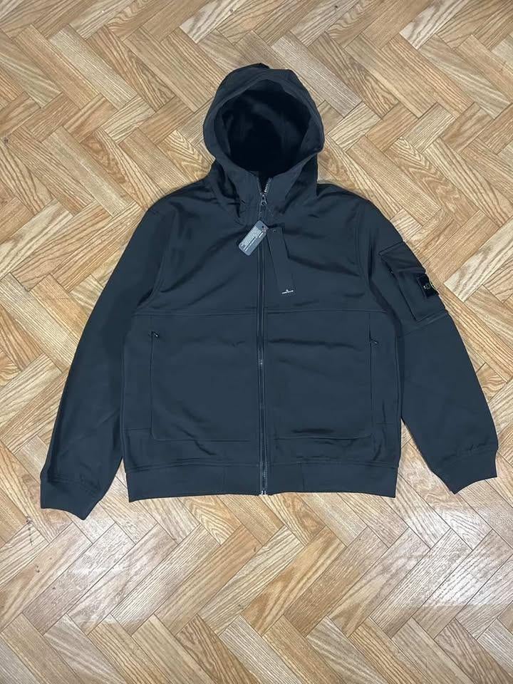 Stone Island Skin Touch Nylon-TC jas zwart maat M - NIEUW, Maat 48/50 (M), Zwart, Nieuw, Ophalen of Verzenden