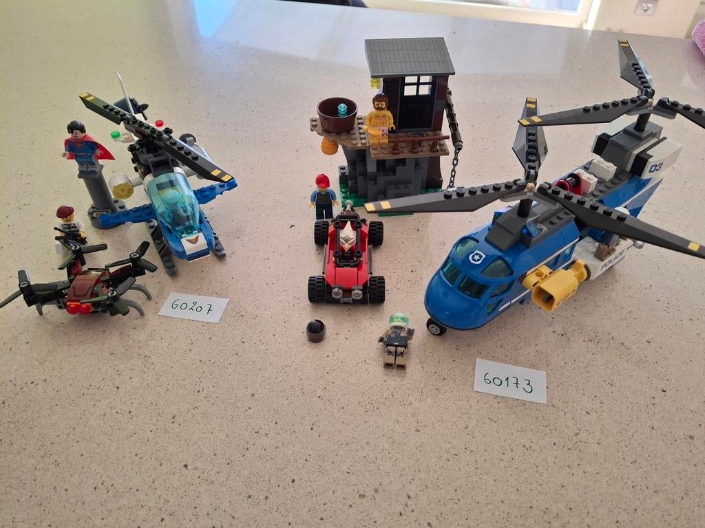 Lego city politie sets 60207 en 60173, Ophalen of Verzenden, Lego, City