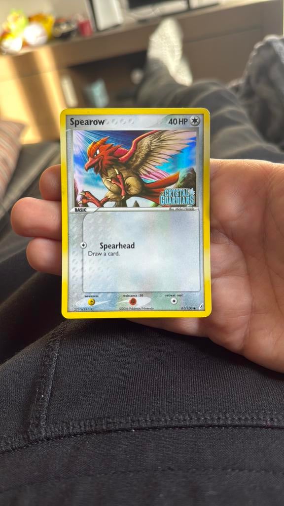 Spearow (CG 61) EX Crystal Guardians, Enlèvement ou Envoi, Comme neuf