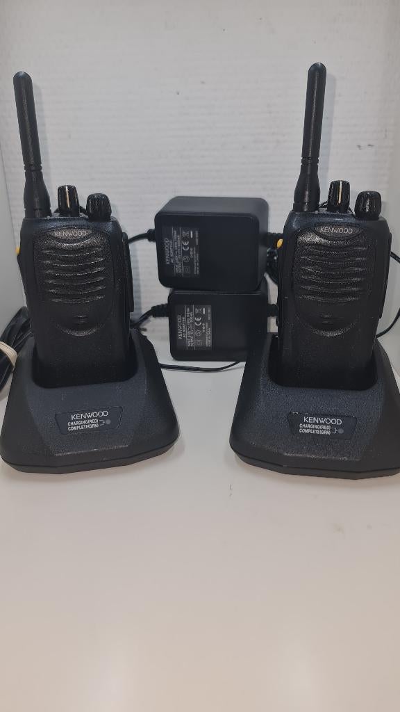 Kenwood TK-3160 UHF portofoons compleet, Telecommunicatie, 5 tot 15 km, Ophalen of Verzenden, Zo goed als nieuw, Portofoon of Walkie-talkie