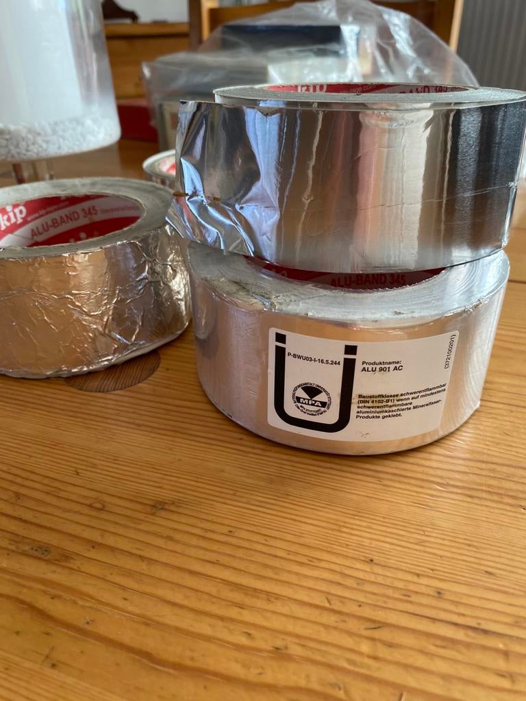 Isolatie alu-band, Doe-het-zelf en Bouw, Isolatie en Afdichting, Ophalen, Nieuw, Overige materialen, Dakisolatie