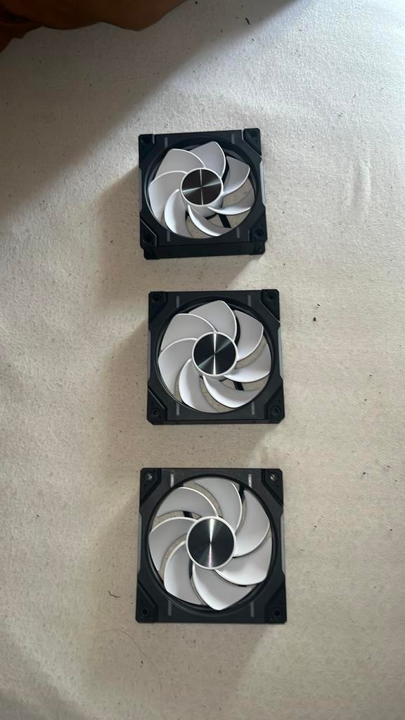 Phanteks D30 PWM Reverse Airflow D-RGB 120MM Black 3-pack, Informatique & Logiciels, Enlèvement ou Envoi, Neuf, Refroidisseur ordinateur à air