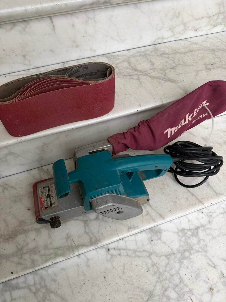 Ponceuse band makita, Ophalen, Zo goed als nieuw