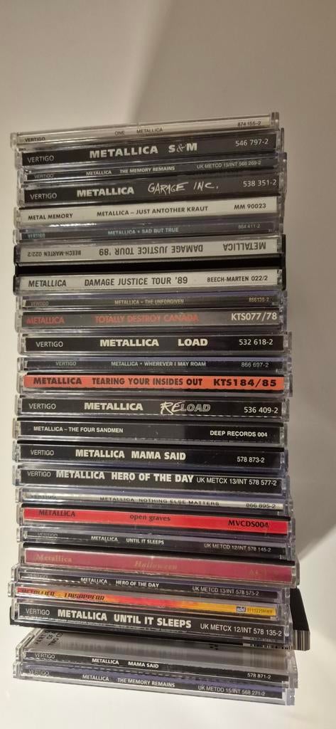 CD Metallica, CD & DVD, Enlèvement, Comme neuf, Rock et Metal