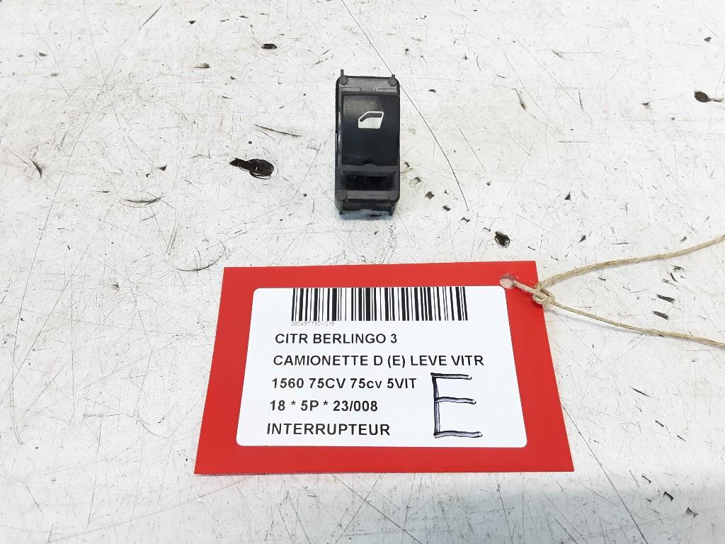 COMMUTATEUR Citroën Berlingo (01-2008/04-2021) (98044803ZD), Citroën, Mevr. I. Hauben, Utilisé, Rue de l'Espoir 34 34
4030  GRIVEGNÉE, BE