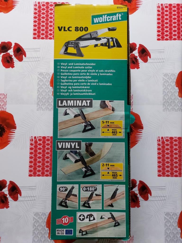 Coupe parquet wolfcraft VLC800, Bricolage & Construction, Enlèvement