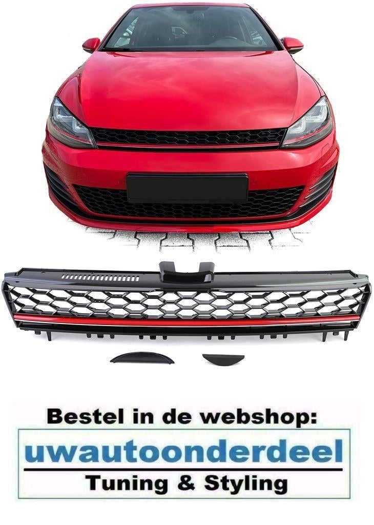 Embleem loos GTI Look Grill Rode Bies Geschikt Voor Vw Golf, Autos : Divers, Tuning & Styling, Envoi