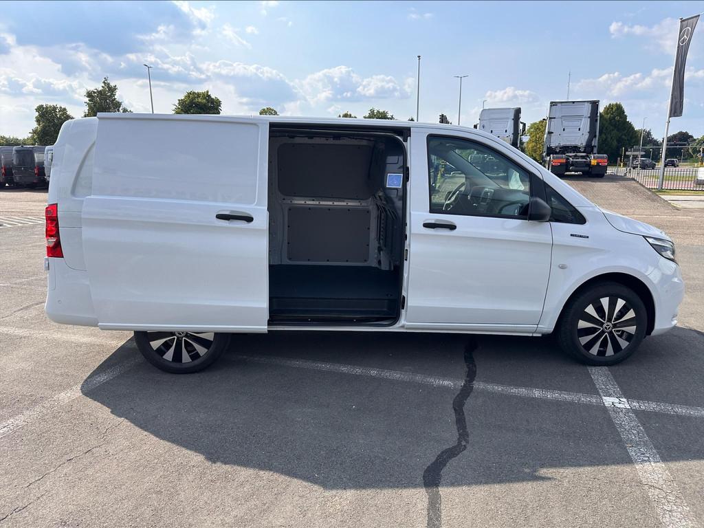 Mercedes-Benz eVito Panel 66 kWh L2 Actieve afstandsassisten, Auto's, Stof, Zwart, 116 pk, Mercedes-Benz