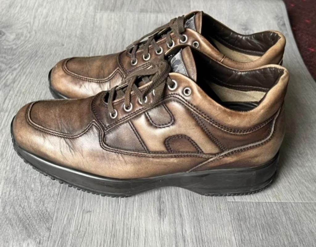Chaussures hommes., Chaussures de marche, HOGAN., Porté, Envoi