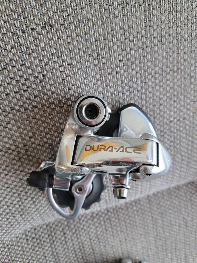Shimano DuraAce FD-7700 Front and RD-7700 Rear Derailleur, Acier, Comme neuf, Enlèvement, Autres types