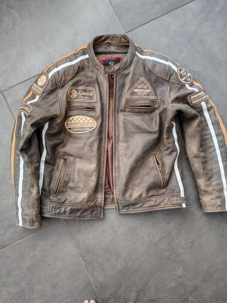 Motorjas leder, Motoren, Kleding | Motorkleding, Ophalen, Stina moto, Heren, Jas | leer