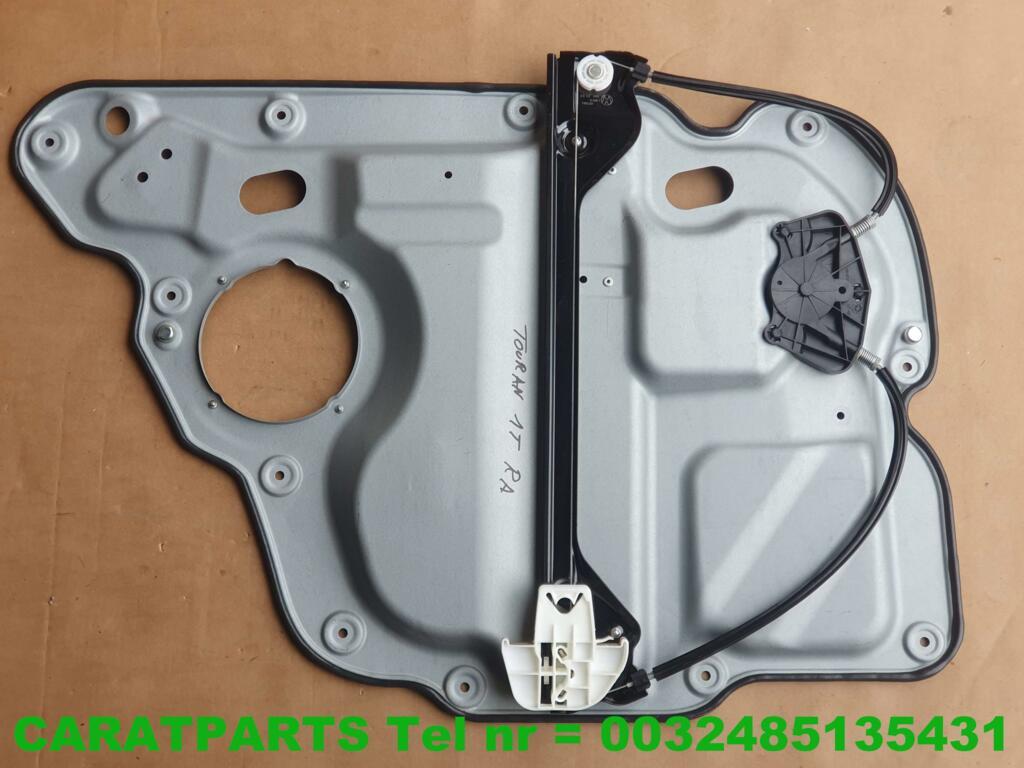 1T0839462P 1T0839730R raammechanisme touran ruitmechaniek, Gebruikt, Volkswagen, Volkswagen AG, Vw@volkswagen.de