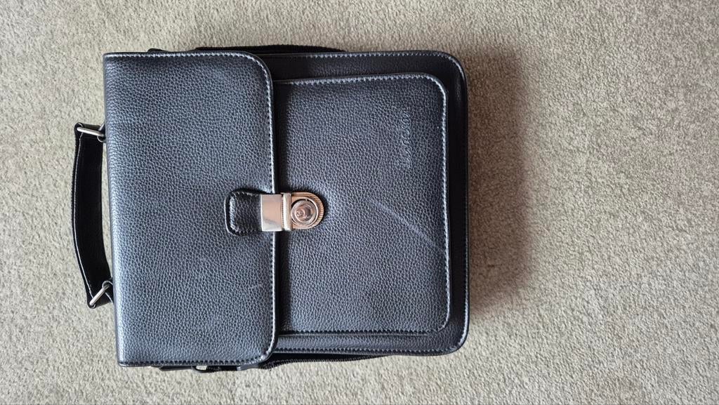 Stijlvolle Lederen schoudertas voor Heren, Ophalen of Verzenden, Zo goed als nieuw