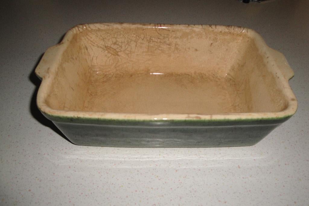 TE KOOP: Rechthoekige Porseleinen Ovenschotel, Ophalen, Gebruikt, Overige materialen, Overige typen