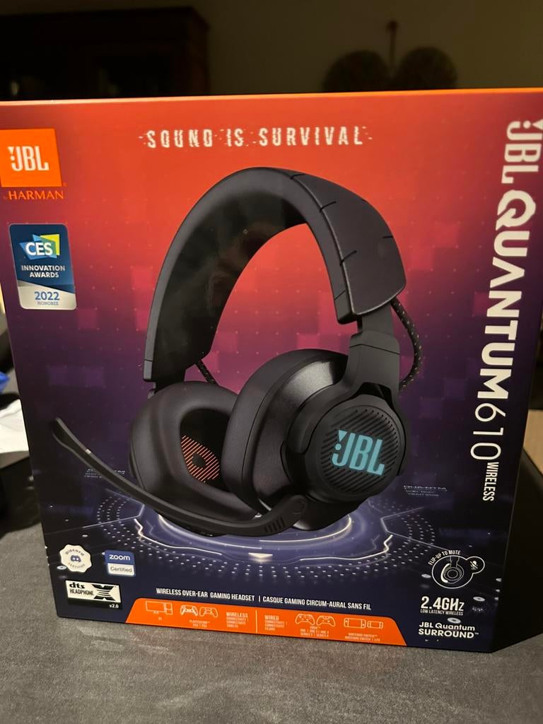 JBL Quantum 610 Wireless neuf, Enlèvement, Supra-aural, Autres marques, Sans fil