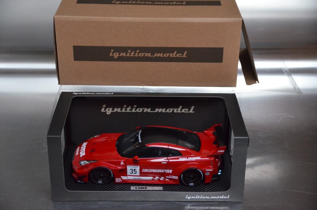 1/18 Nissan GT-R (R35) LB-Silhouette Works Ignition, Enlèvement ou Envoi, Comme neuf, Voiture, Autres marques