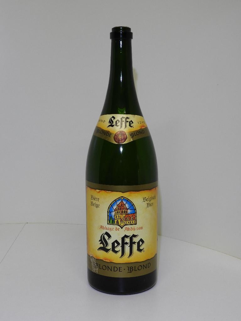 Leffe Bierfles van 3 liter (Leeg), Ophalen of Verzenden, Gebruikt, Leffe