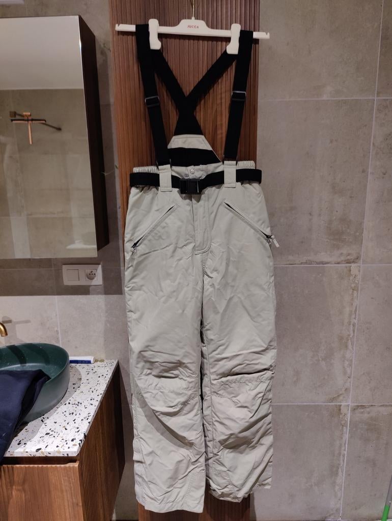 Beige skibroek maat S (Degré 7), Broek, Ophalen of Verzenden, Zo goed als nieuw, Maat 36 (S)