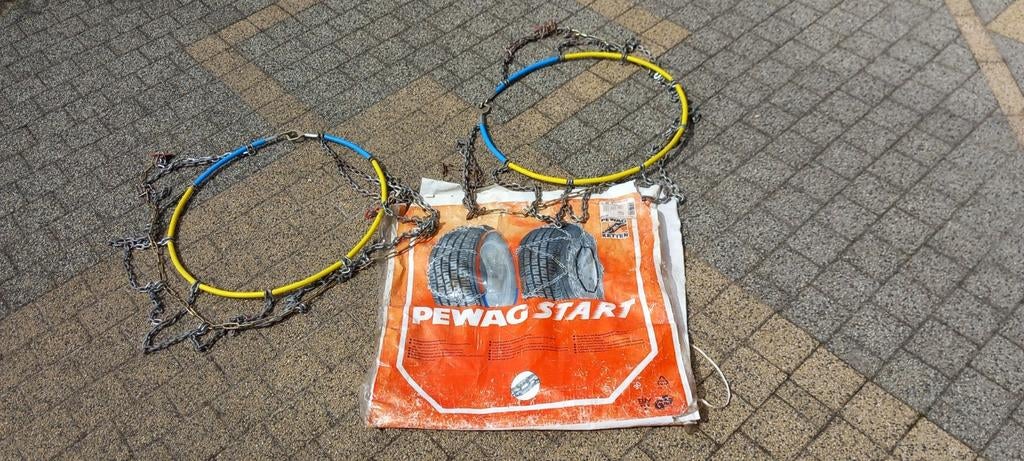 Chaînes à neige à 2 pneus PEWAG, Autos : Divers, Chaînes, Enlèvement ou Envoi, Comme neuf