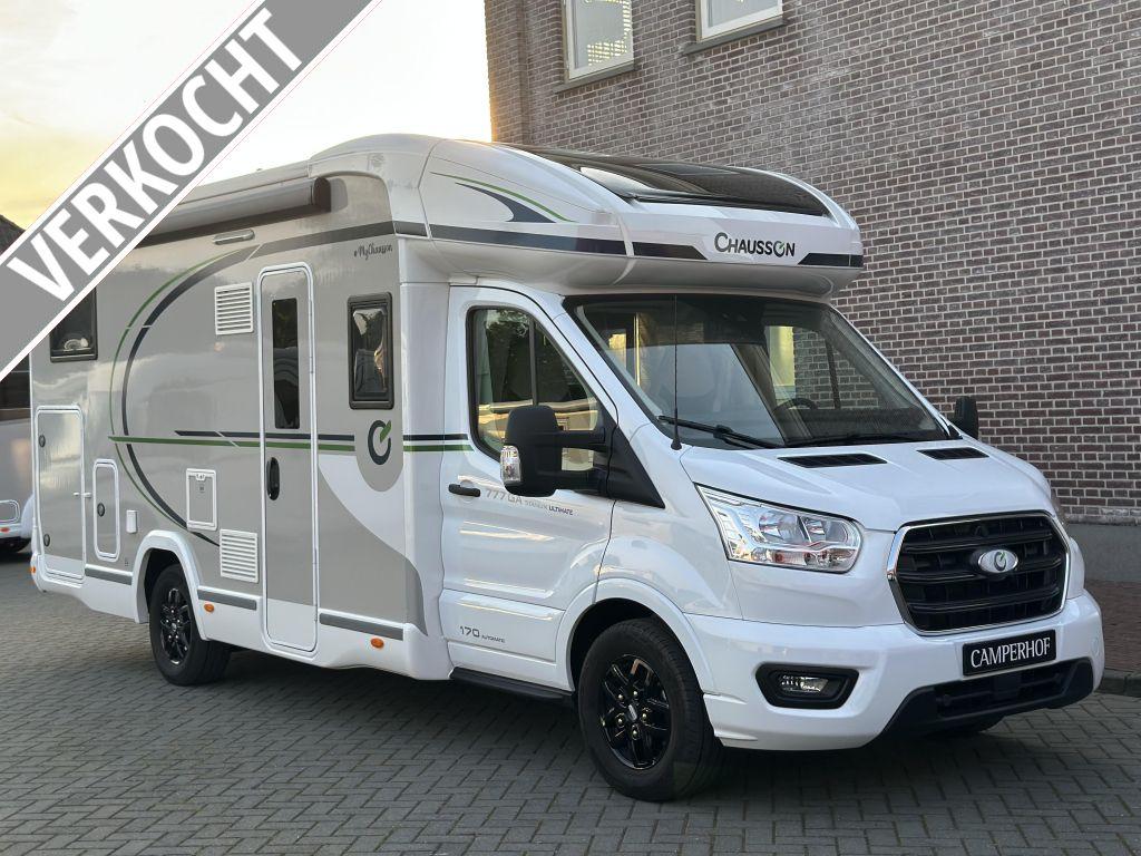 Chausson Titanium Ultimate 777 GA Lithium accu, Omvormer, Half-integraal, Chausson, Bedrijf