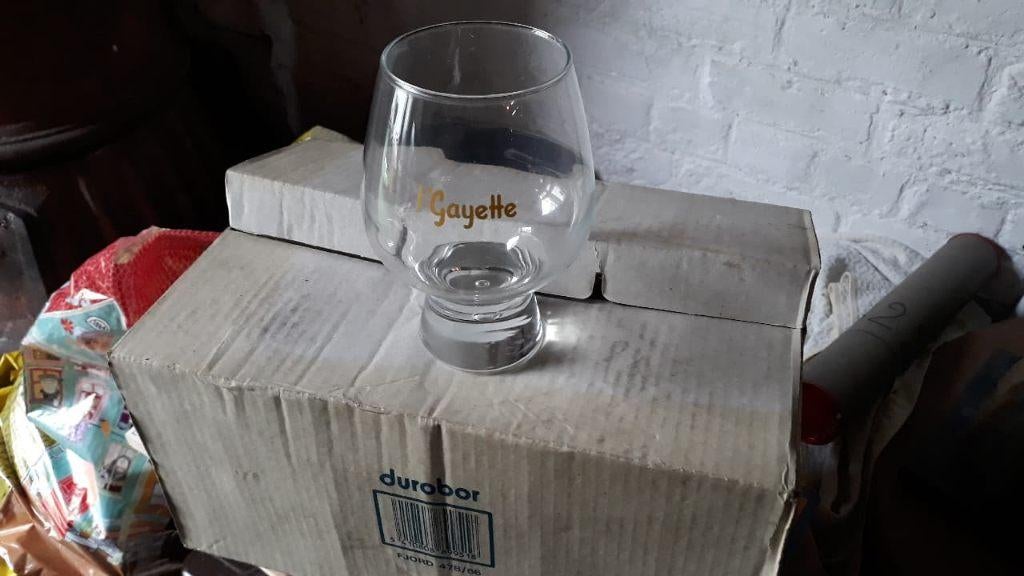 Lot de 6 verres à bières "El gayette"neuf, Collections, Enlèvement