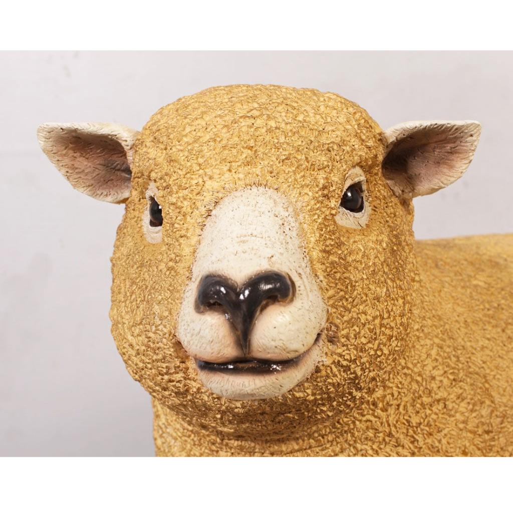 Merino Ewe Head-Up – Schaap beeld Lengte 56 cm, Verzamelen, Ophalen, Nieuw