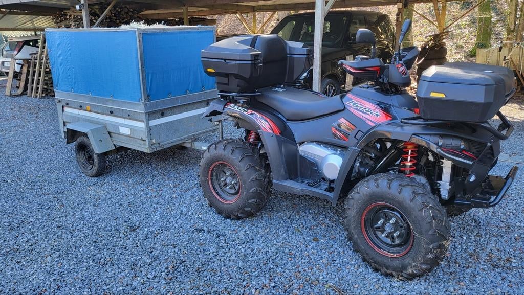 Quad Hytrack 500cc 1460 kms, Motos, Quads & Trikes