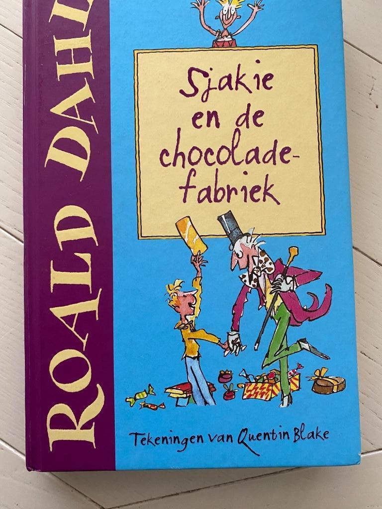 Roald Dahl, Sjakie en de chocoladefabriek, Ophalen of Verzenden, Zo goed als nieuw
