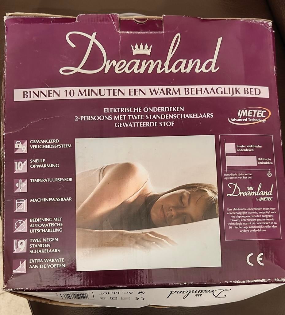 Chauffe-lit deux place, deux commandes, Maison & Meubles, Enlèvement ou Envoi, Comme neuf