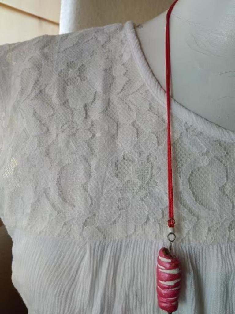 Blouse en crêpe et dentelle taille 42 -, Enlèvement, Taille 42/44 (L)