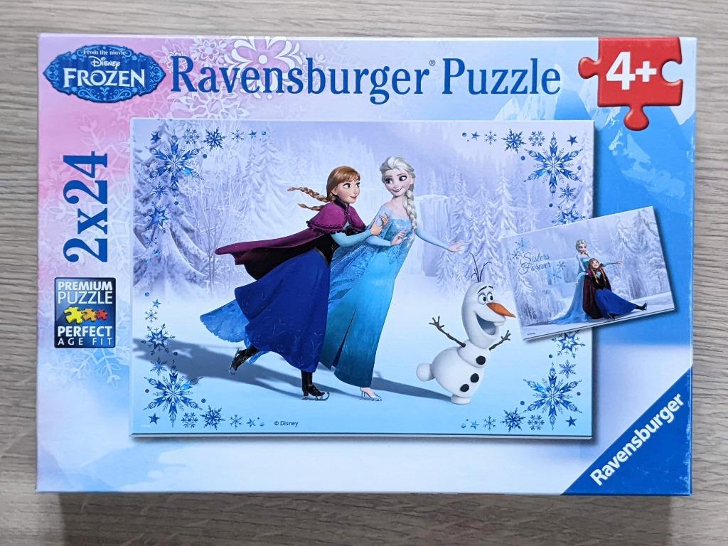 Puzzel Frozen, Enlèvement, 10 à 50 pièces, Utilisé, 4 à 6 ans