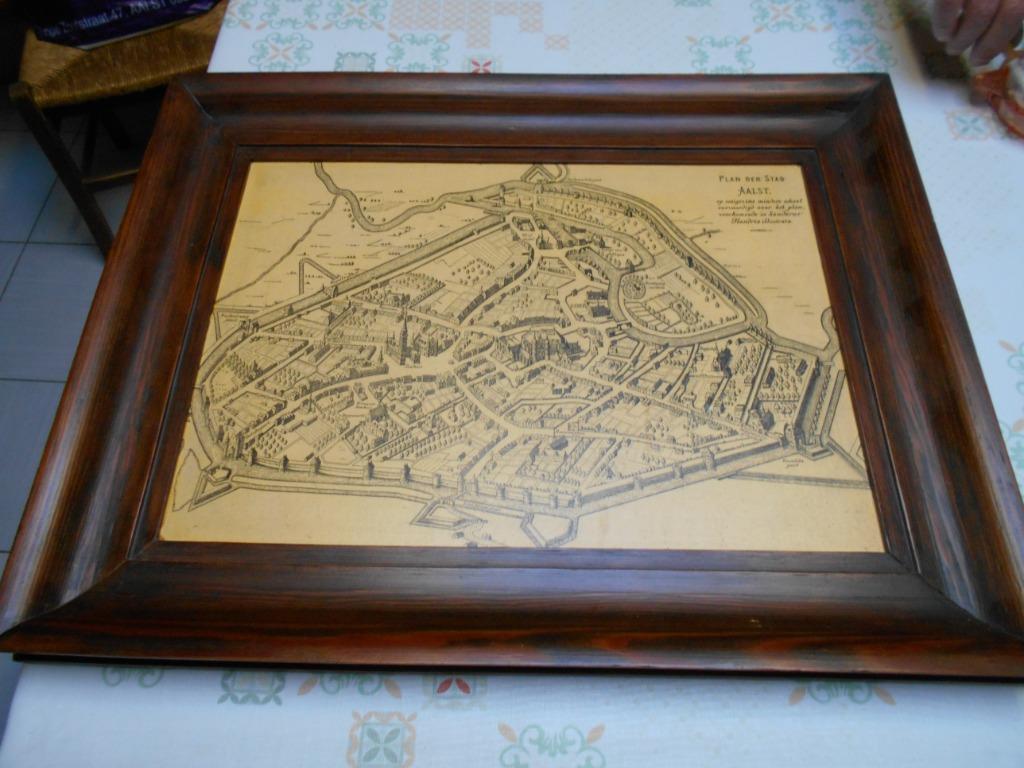 kader, Huis en Inrichting, Woonaccessoires | Lijsten, Ophalen, Minder dan 50 cm, Gebruikt, 50 tot 75 cm