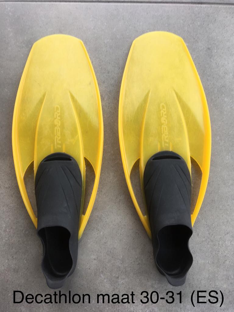 Decathlon zwemvliezen, Watersport en Boten, Duiken, Ophalen of Verzenden, Gebruikt
