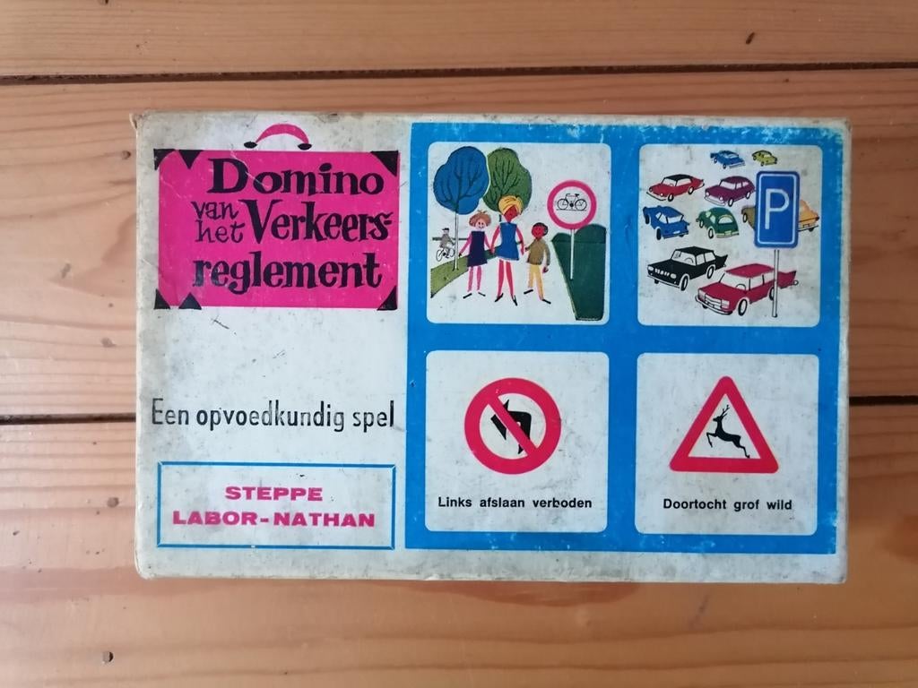 Ancien domino avec code de la route — Steppe Labor-Nath, Enlèvement