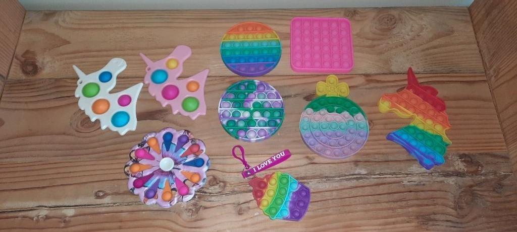 Mooi setje met fidget toys, Ophalen of Verzenden, Zo goed als nieuw, Ontdekken