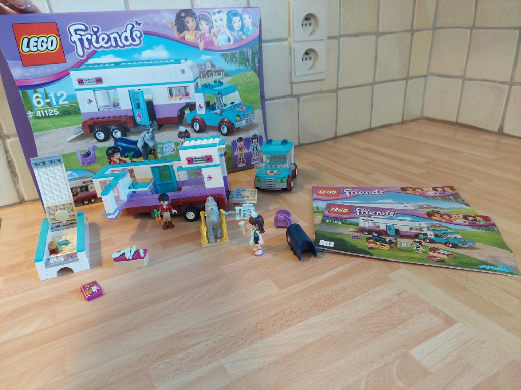 Lego Friends 41125 Remorque pour chevaux (Horse Vet), Enfants & Bébés, Enlèvement ou Envoi, Utilisé, Ensemble complet, Lego