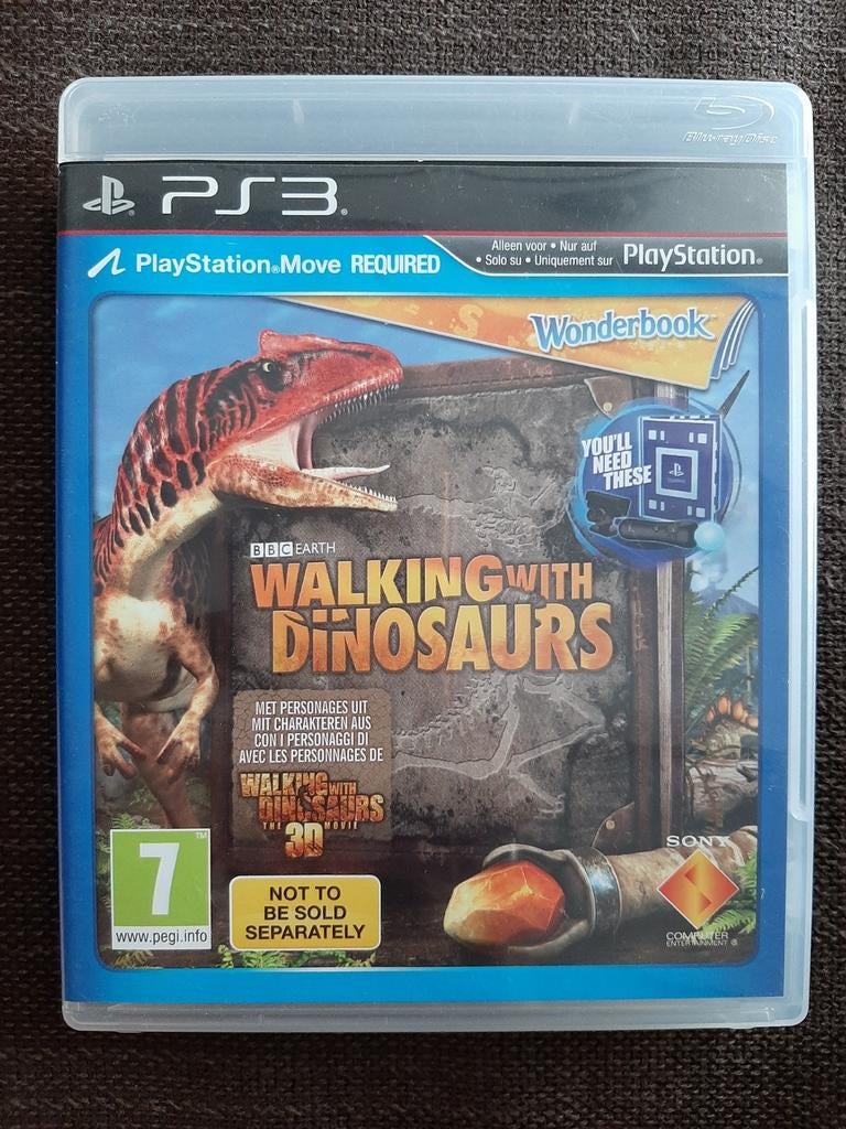 PS3 Walking with dinosaurs wonderbook, Games en Spelcomputers, Ophalen of Verzenden, Zo goed als nieuw