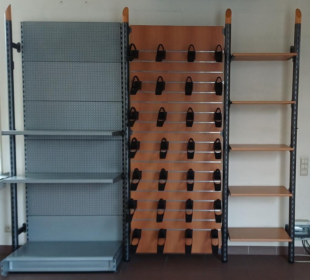 Wandrekken hout-metaal + haken, Ophalen