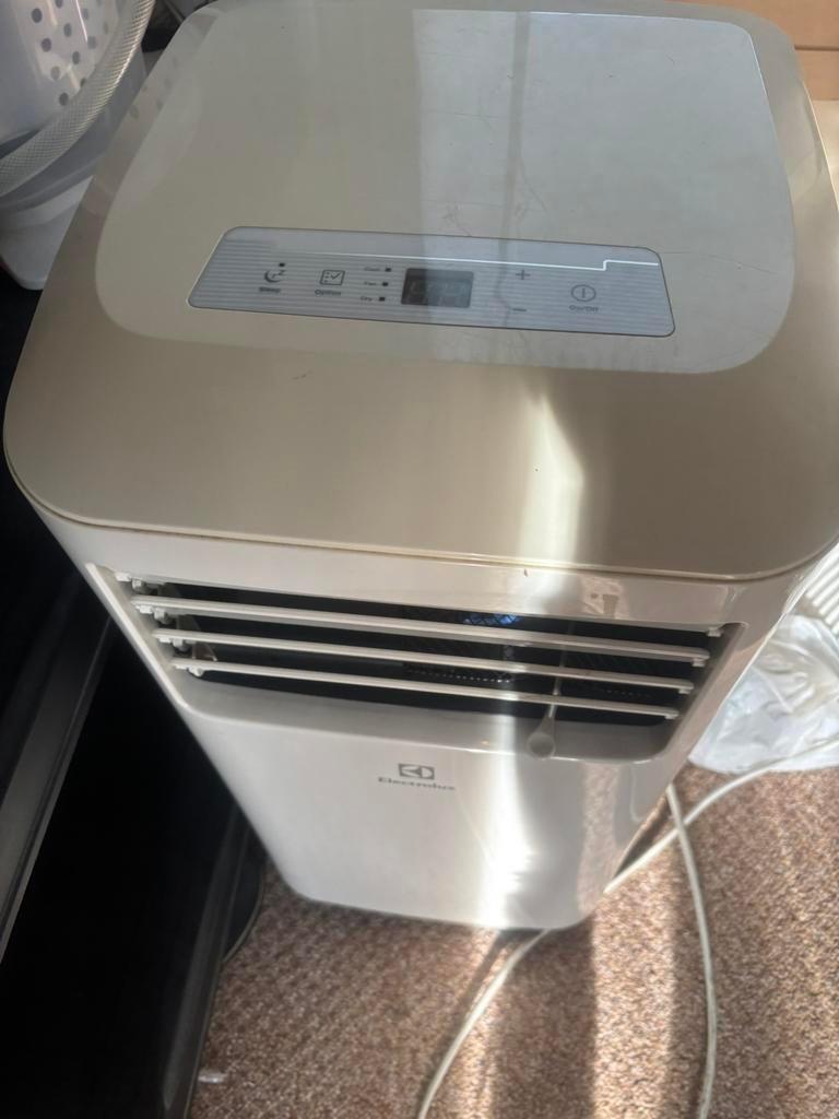 Mobiele airco met afstandsbediening, Ophalen, Gebruikt, Afstandsbediening, Mobiele airco