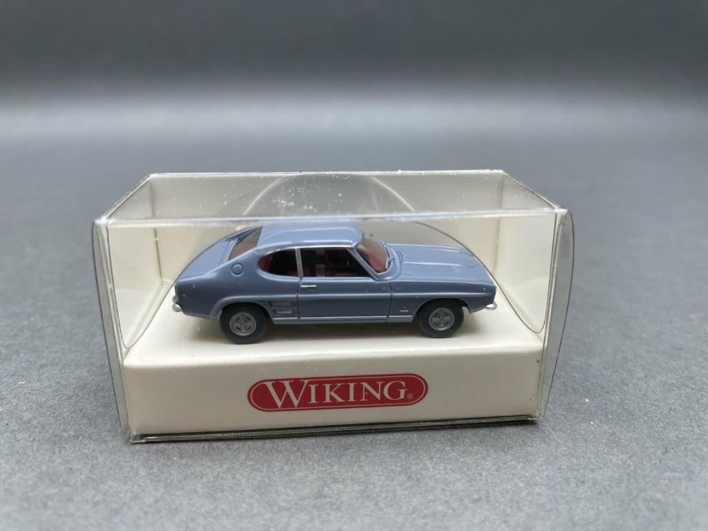 FORD Capri GT 1970 Bleue 1/87 HO WIKING Germany Neuve+Boite, Enlèvement ou Envoi, Neuf, Voiture, Wiking