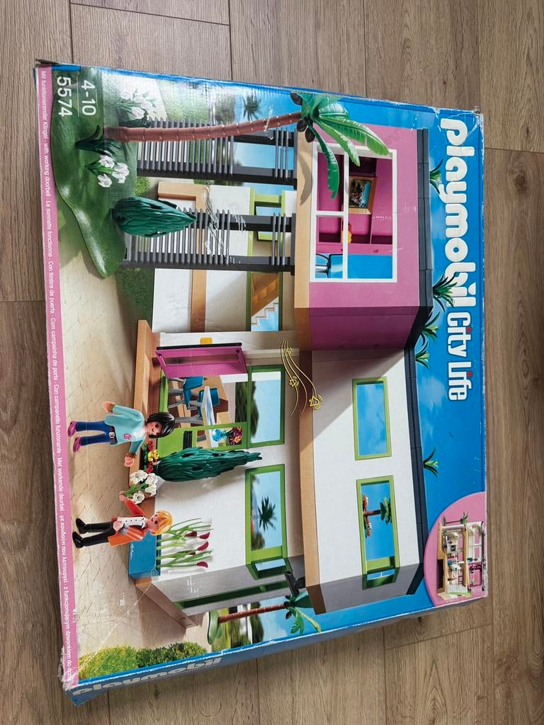 Playmobil villa, Ophalen, Zo goed als nieuw