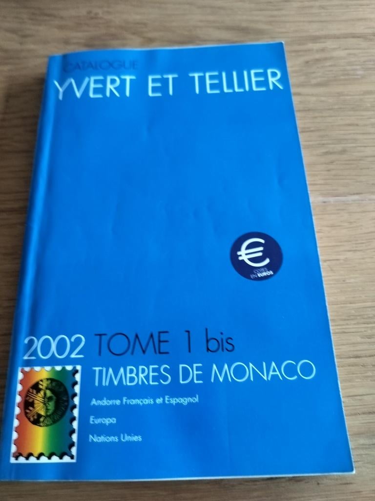 Catalogue de timbres bleus d'Yvert Tellier., Enlèvement ou Envoi, Catalogue